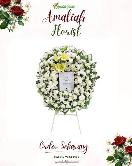 Krans Bunga Duka Pasir Penyu